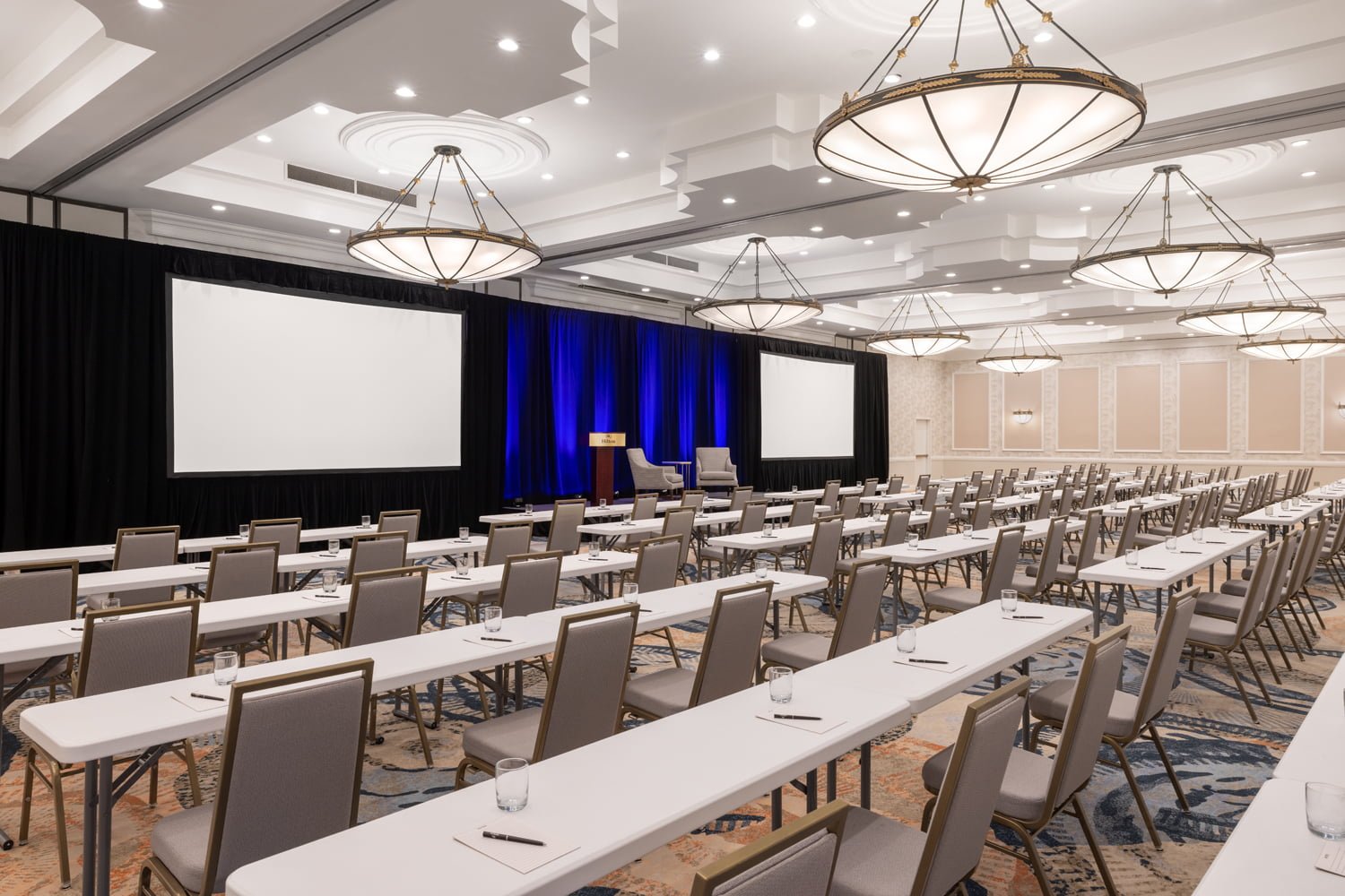 Classroom meeting setup in Ocala
