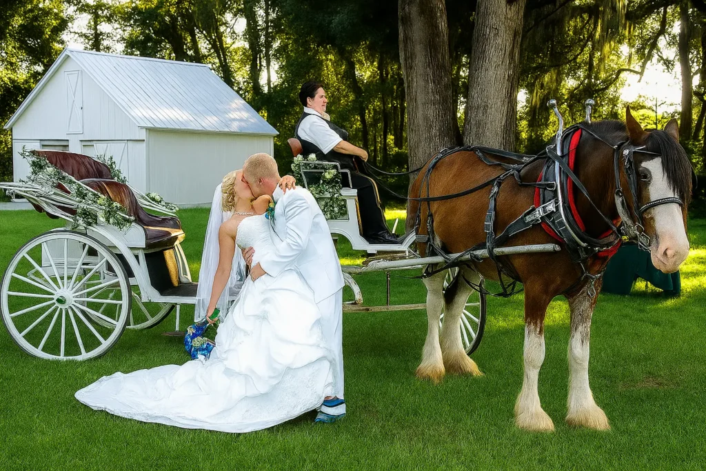 Horse and Carriage Weddings in Ocala florida