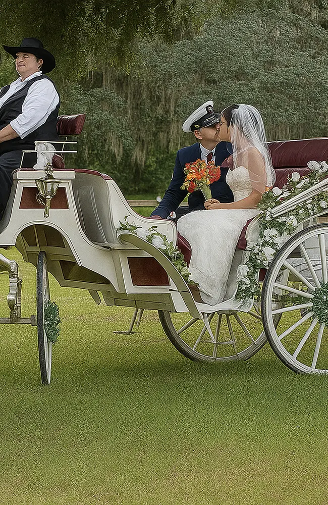 central florida weddings with horses